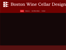 Tablet Screenshot of bostonwinecellars.com